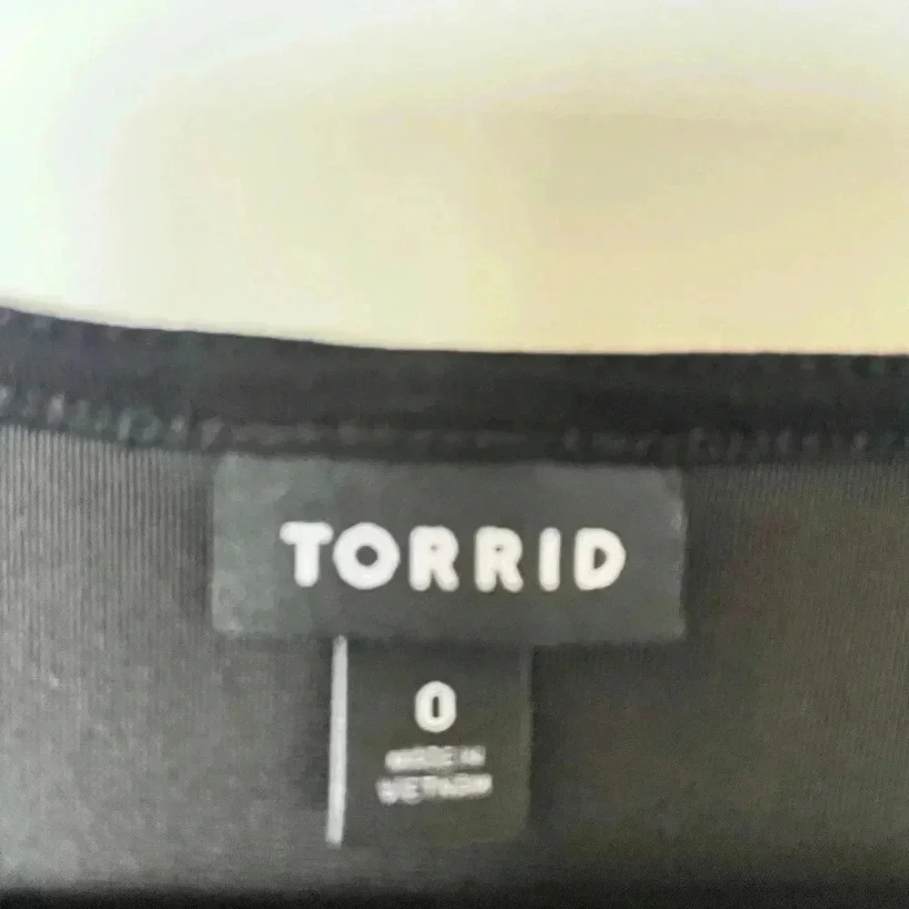 Torrid Soft Velvet Stretch V-Neckline Long Sleeve Bodysuit - Picture 7 of 9